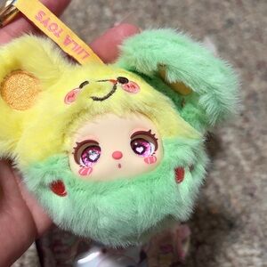 Liila Toys Green Plum Mouse Keychain